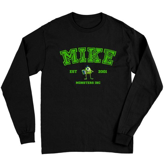 Comfort Colors Mike Wazowski Long Sleeves, Disney