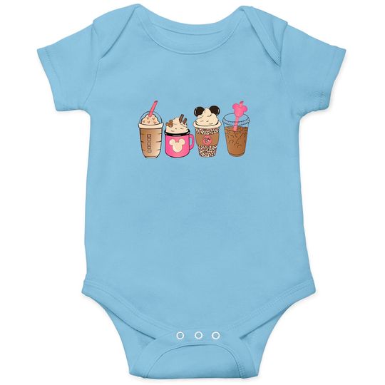 Disney Snacks Coffee Onesies, Epcot Onesies, Disney Drink Coffee Onesies, Disney Snacks Onesies
