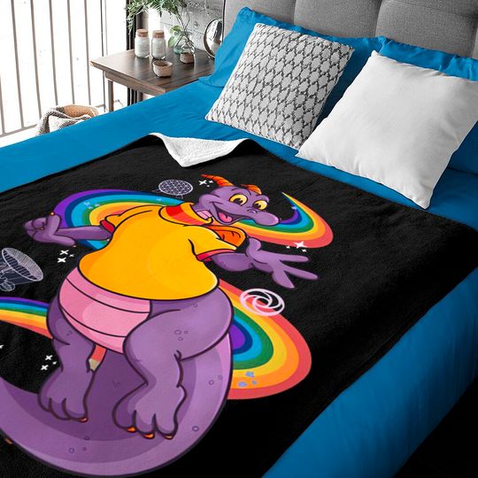Disney Figment Baby Blankets