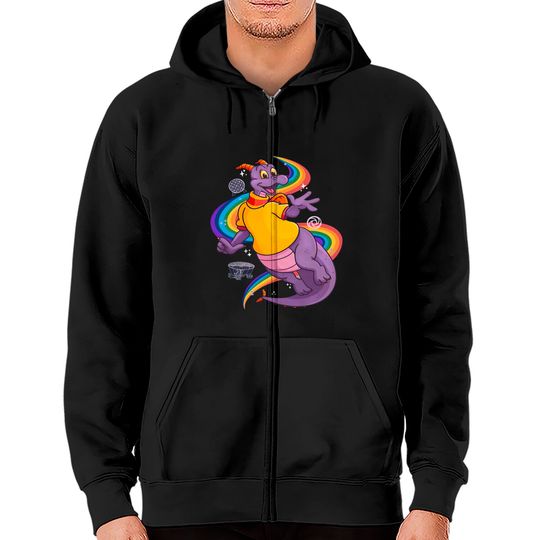 Disney Figment Zip Hoodies