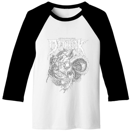metalocalypse dethklok band Baseball Tees