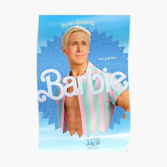 Barbie movie  Poster 2023 Premium Matte Vertical Poster