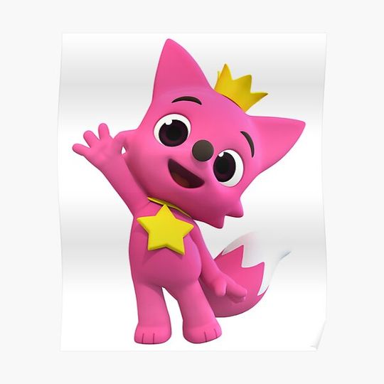 Discover Pinkfong Baby Shark Premium Matte Vertical Poster