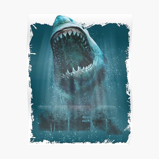 Discover Megalodon Six by Zane. Premium Matte Vertical Poster