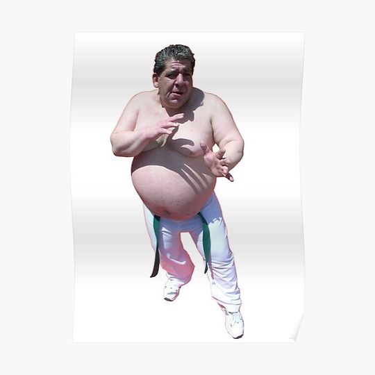 Joey Karate Diaz Premium Matte Vertical Poster