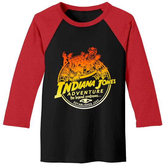 Indiana Jones Baseball Tees, Disney Baseball Tees, Disney Family Baseball Tees, Disney Matching Baseball Tees