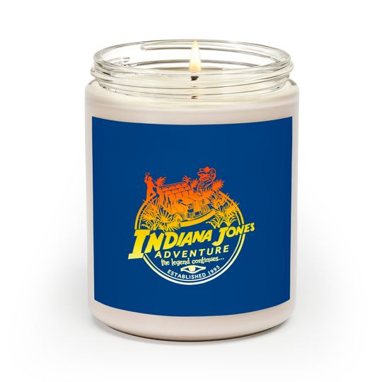 Indiana Jones Scented Candles, Disney Scented Candles, Disney Family Scented Candles, Disney Matching Scented Candles