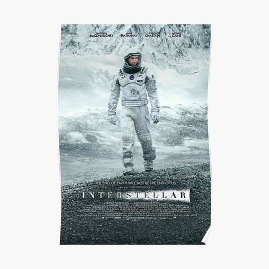 Interstellar 2014 poster Premium Matte Vertical Poster