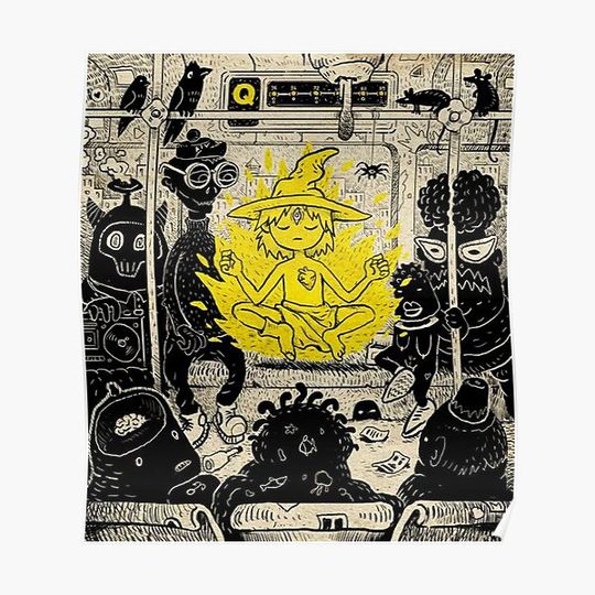 Discover The Midnight Gospel, 3rd Eye Premium Matte Vertical Poster