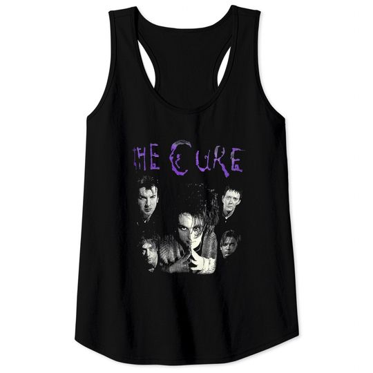 The Cure Rock Band Tank Tops , The Cure vintage Tank Tops