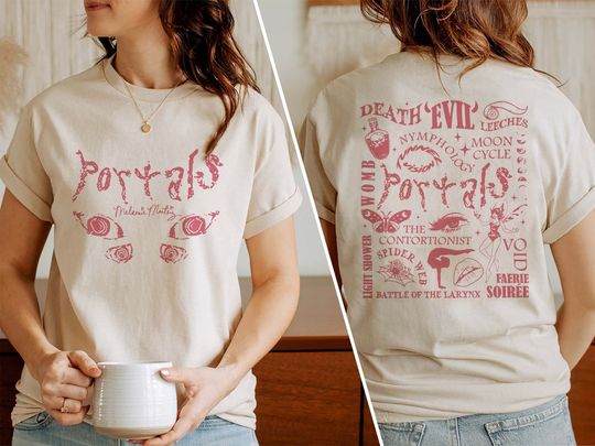 Melanie Martinez 2 Side Shirt, Melanie Martinez Retro Portals Tour 2023 Shirt