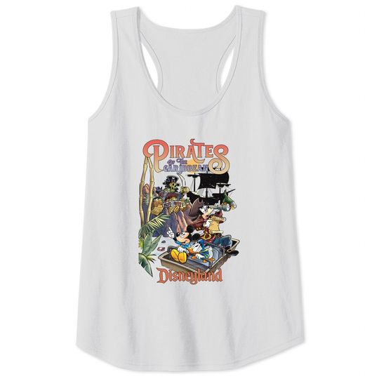 Vintage Pirates Of The Caribbean Tank Tops, Disney Family Vacation Tank Tops, Mickey Caribbean Tank Tops, Disneyland Tank Tops, WDW Tank Tops 2023