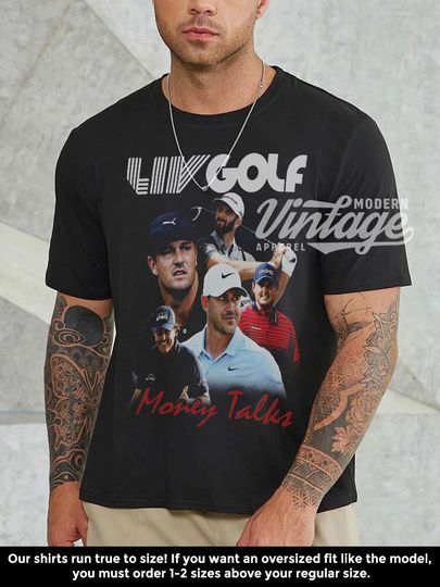 Liv Golf Money Talks Shirt, Golf shirt, Classic 90s Graphic Tee