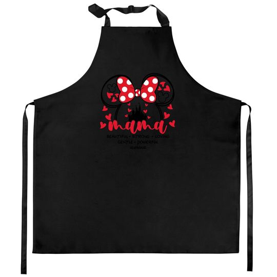 Disney Mama Kitchen Aprons, Mother's day gifts, Mickey Mouse Kitchen Aprons
