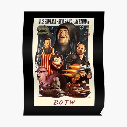 Discover RLM Red Letter Media BOTW Premium Matte Vertical Poster