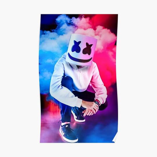 Marshmello Premium Matte Vertical Poster
