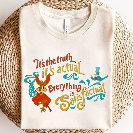 Disney Splash Mountain Cute  Br'er Fox And Br'er Rabbit Retro Shirt, Magic Kingdom T-shirt Family Birthday Gift