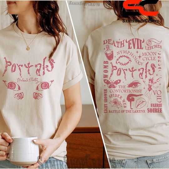 Melanie Martinez T-Shirt, Melanie Martinez Portals Tour 2023 Shirt