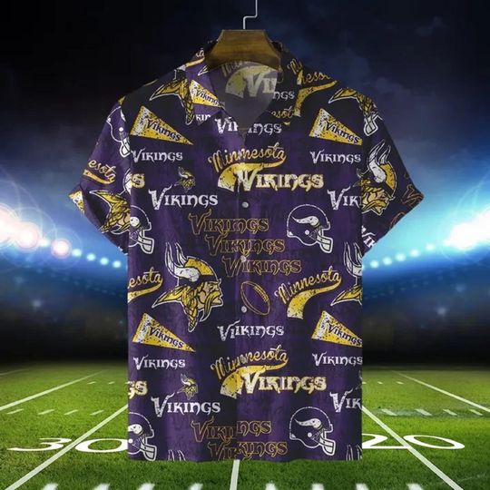 Discover Vikings Hawaiian shirt