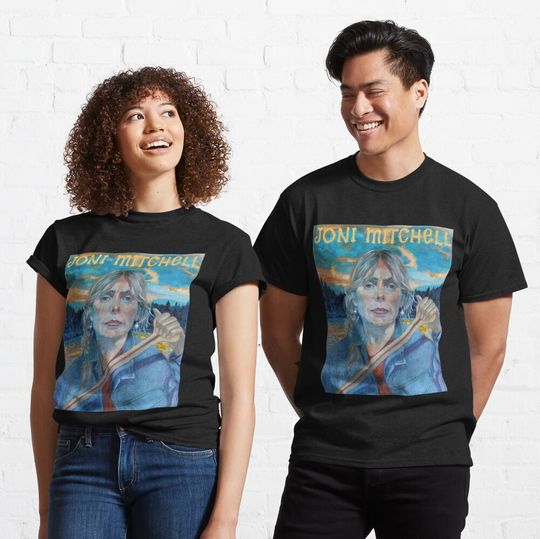 Joni Mitchell Mitchell Blue T-Shirt