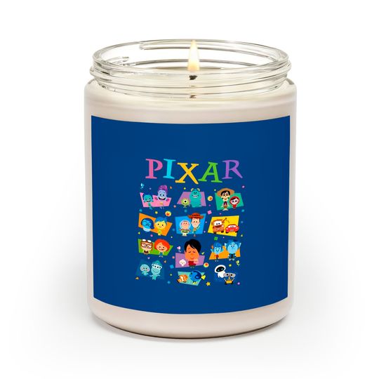 Disney Pixar Movie Icons Scented Candles, Pixar Pier Scented Candles, Disney Matching Family Vacation Scented Candles, Disneyland Scented Candles