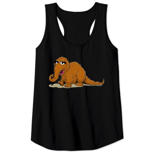 Vintage Snuffleupagus Tank Tops