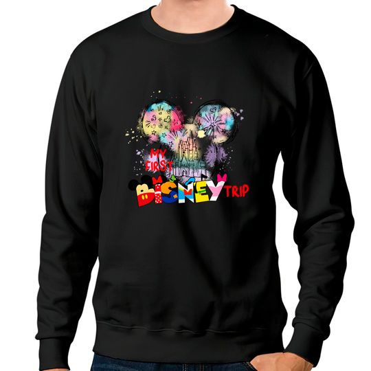 My First Disney Trip 2023 Sweatshirts, Disney Trip 2023 Sweatshirts, Family Disney Sweatshirts