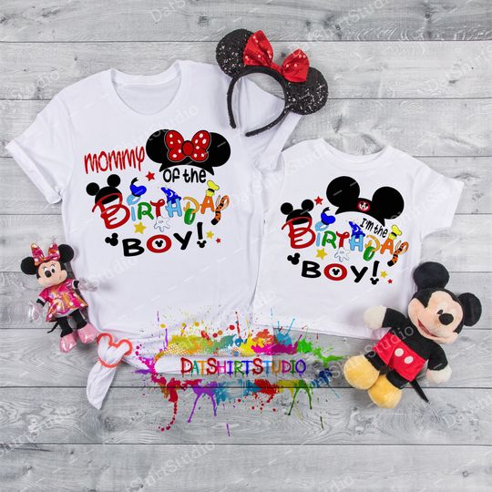 Disney Birthday Trip, Minnie Mickey Birthday Shirt, Disney Birthday Shirts