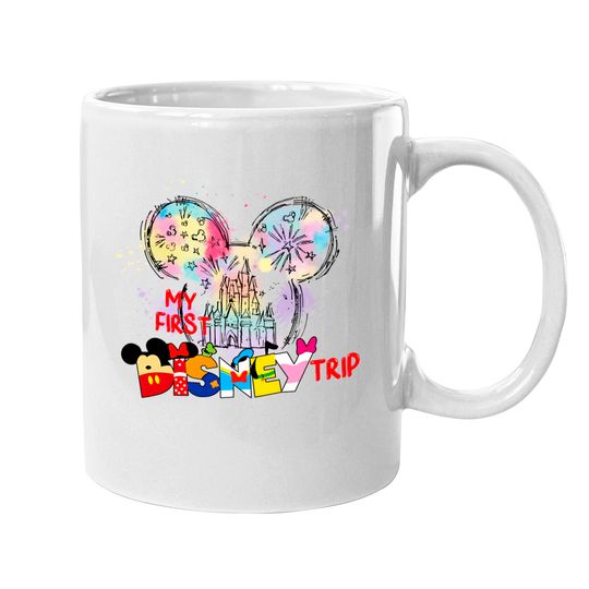 My First Disney Trip 2023 Mugs, Disney Trip 2023 Mugs, Family Disney Mugs