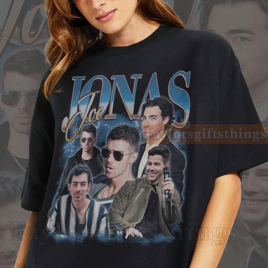 Jonas Brothers Vintage Shirt | Joe Jonas Tshirt | Joe Jonas Fan Tees | Joe Jonas Retro 90s Shirt