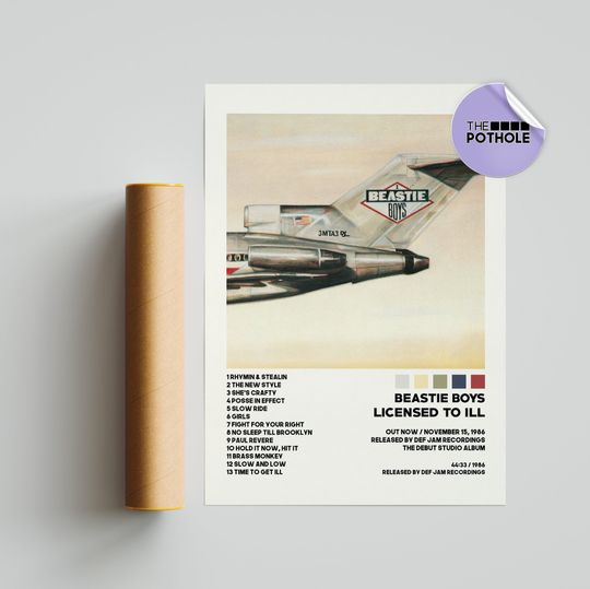 Beastie Boys Posters / Licensed to ill Poster