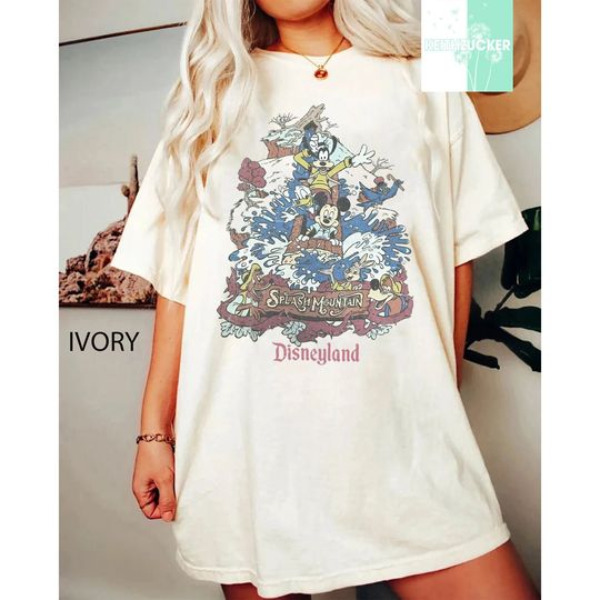 Retro Disneyland Splash Mountain Shirt