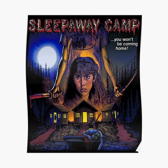 Discover Sleepaway Camp Premium Matte Vertical Poster