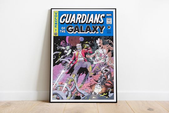 Guardians of the Galaxy Comics Poster