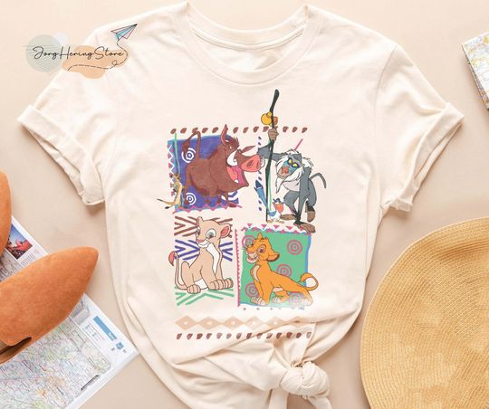 Retro 90s Disney Lion King Shirt, Simba, Timon and Pumba Shirt, Animal Kingdom Shirt, Vintage Disney Shirt, Disneyworld Shirt