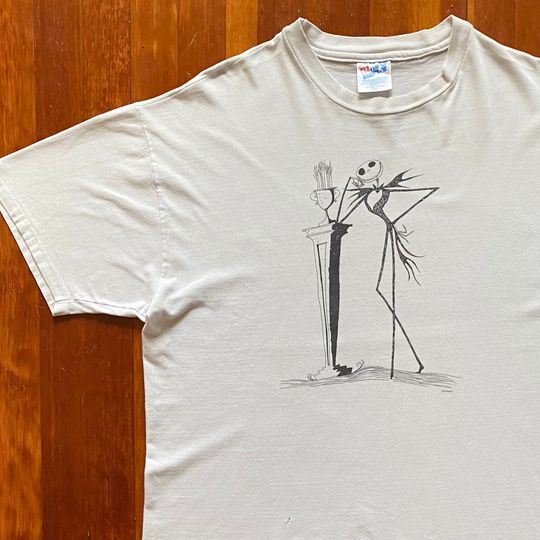 90s Nightmare Before Christmas Disney T-Shirt. Vintage 1990s