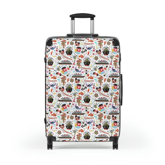 Disney Cruise Inspired Luggage Disney Luggage Cover