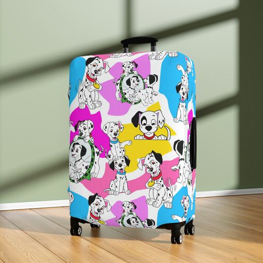 101 Dalmation's Retro Disney Vacation Luggage Cover