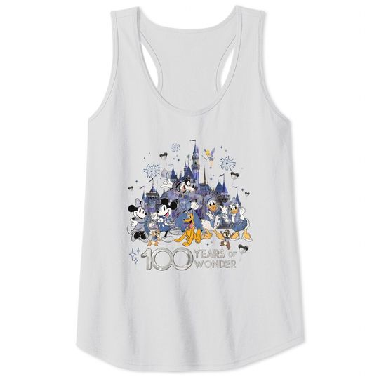 Discover Disney 100 Years Of Wonder Tank Tops, Walt Disney Tank Tops, Disneyland 2023 Trip 100th Anniversary