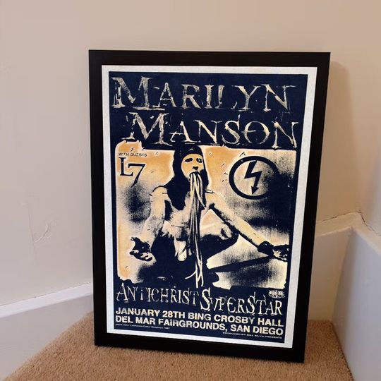Marilyn Manson 1997 Poster