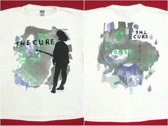 The Cure Boys Don't Cry 1986 T-shirt, Vtg 80s The Cure Rock Band Tour Concert Shirt