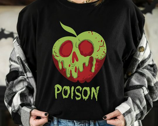 Disney Wreck It Ralph 2 Snow White Bad Apple Graphic Shirt, Magic Kingdom Trip  T-shirt