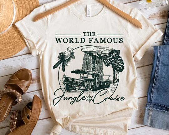 Disney Disney Jungle Cruise World Famous V2 Shirt, Magic Kingdom WDW Holiday Trip T-shirt