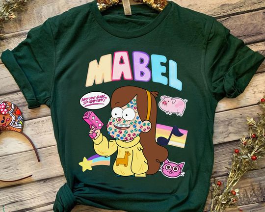 Disney Gravity Falls Mabel Pines Craft Styles Retro Shirt, Magic Kingdom WDW Trip T-shirt