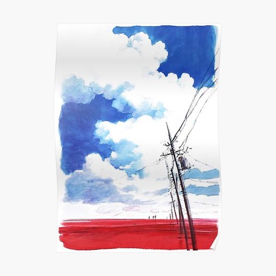 the end of evangelion Premium Matte Vertical Poster