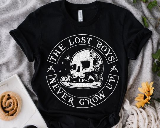 Retro 90s Disney Peter Pan The Lost Boys Never Grow Up Shirt, Magic Kingdom Trip T-shirt