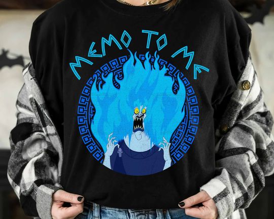Disney Hercules Funny Villains Hades Quotes Memo To Me Retro Shirt