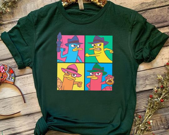 Funny Disney Phineas And Ferb Agent P Pop Box Up Shirt, Magic Kingdom Holiday Trip T-shirt