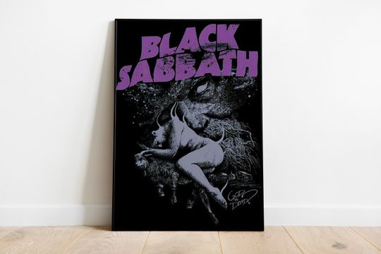Black Sabbath Poster | Album Poster