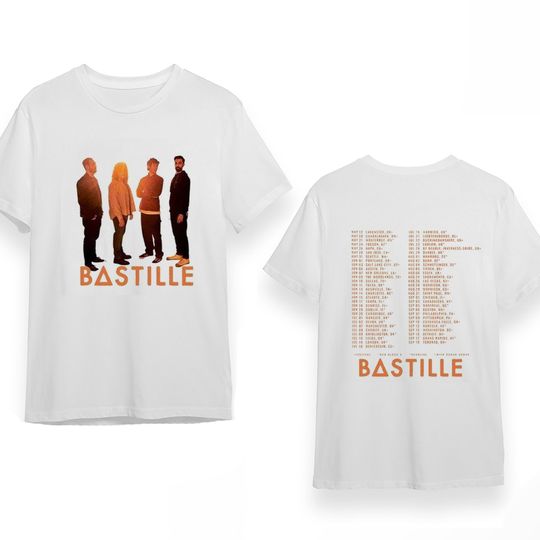 Bastille 2023 Tour Shirt, Bastille North American Tour Shirt